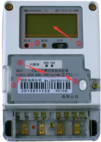 Z型单相费控智能电能表